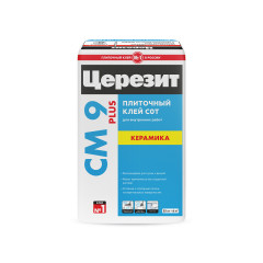 Клей для плитки Церезит СМ-9 Plus 3 кг   *