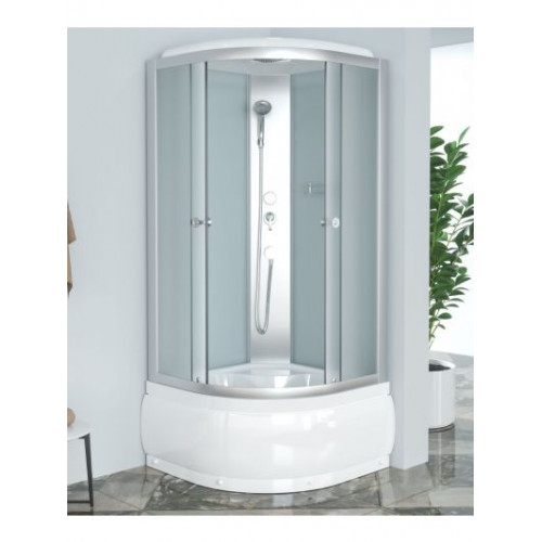 Душевая кабина ZILI DO Марианна S-6020/100  1000х1000х2150 мм (высокий поддон) КНР