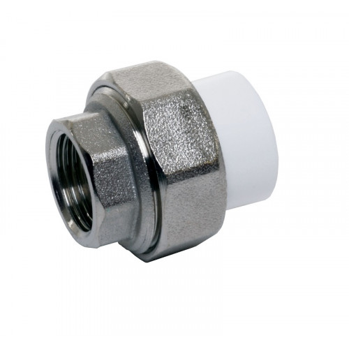 Муфта PP-R 20х 1/2 ВР разъемная (американка) ( Pro Aqua ) 1/25/150