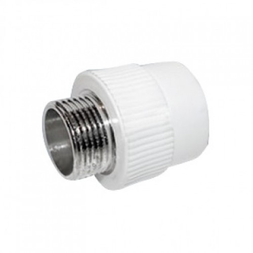 Муфта PP-R  75х2 1/2 НР комбинир-ая ( Pro Aqua )1/6