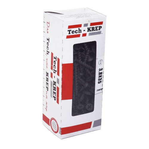 Саморез ШСГД по дереву 3,8х35 (200 шт) - коробка с ок. Tech-Krep 102122