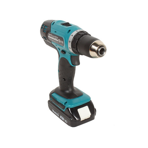 Дрель аккумуляторная "MAKITA" DDF453RFE, 18В,2х3АчLi-ion,БЗП-13мм,0-400/1300об/м,42/27Нм, 1,8кг