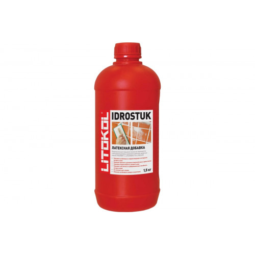 Латексная добавка для затирок Idrostuk-m 1,5 кг LITOKOL НЗ