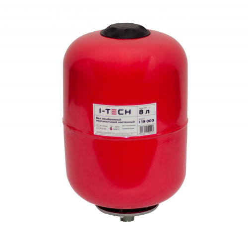 Гидроаккумулятор 8л "I-TECH" верт., настенный   EPDM