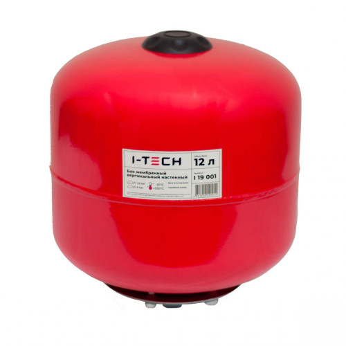 Гидроаккумулятор 12л "I-TECH" верт., настенный EPDM