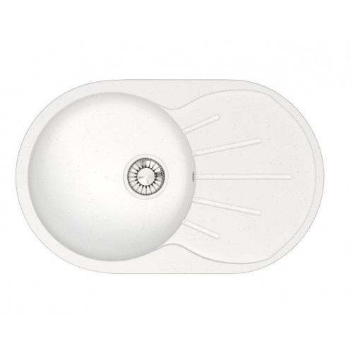 Мойка комп. GLANZ  J110 Белый (730х450) J110G031 с сифоном