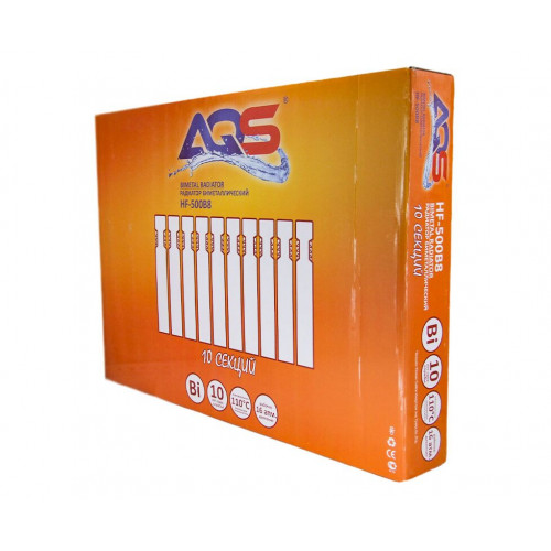 Радиатор биметалл " AQS "С4 BM 500/100-10  34104