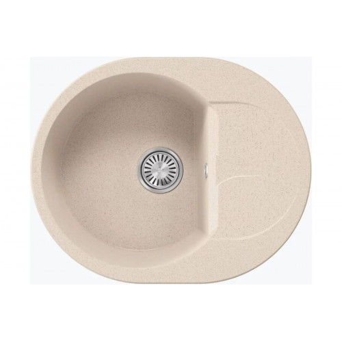 Мойка комп.POLYGRAN ATOL-620 №327 Кремовый (620х500)  с сифоном НЗ